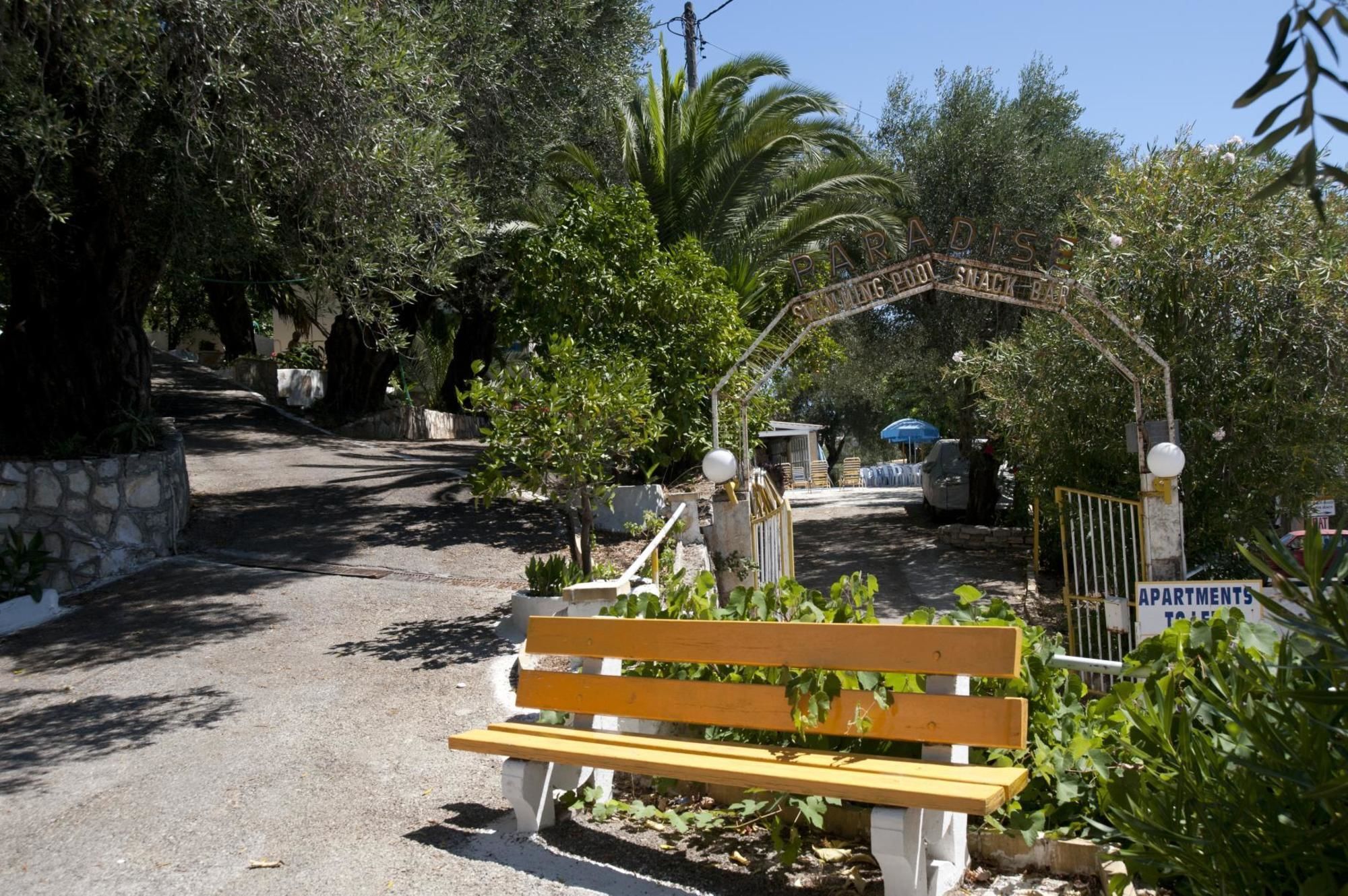 Paradise Apartments Barbati Exterior photo